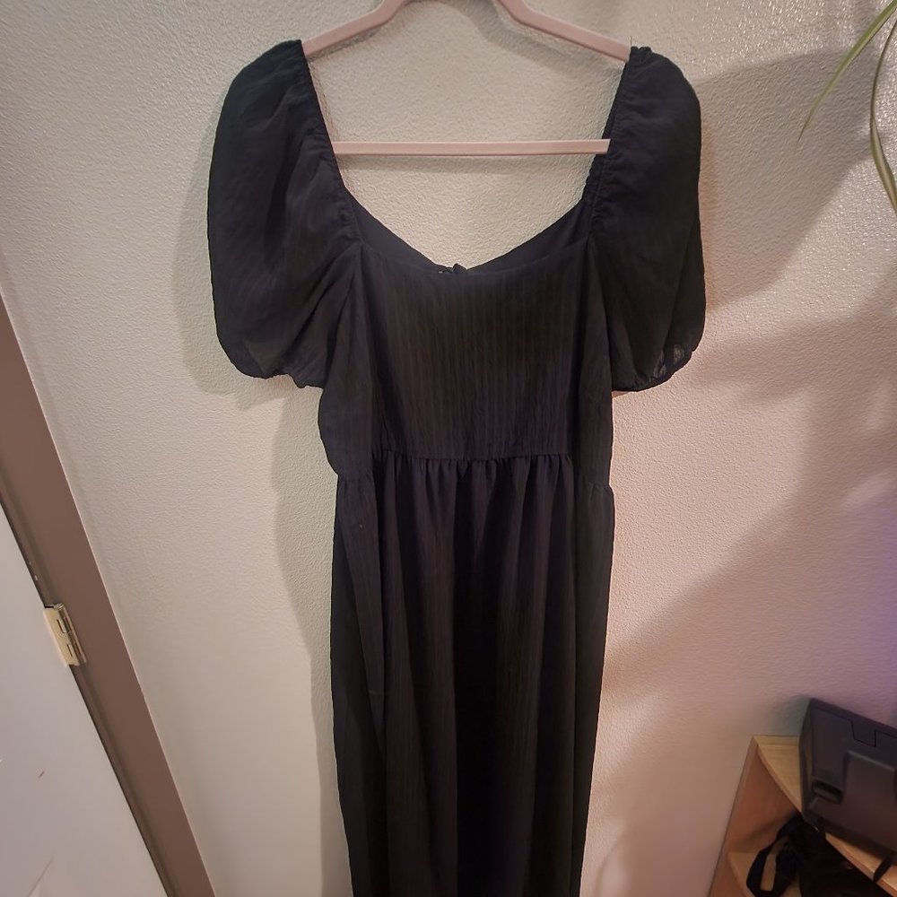 Long Black Forever 21 Dress